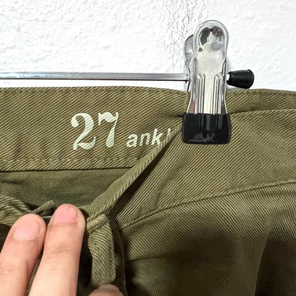 J. Crew Green toothpick Skinny Jeans with Tapered Fit - Picture 3 of 12